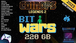 CoinOps Legends 2 - Bit Wars: MultiJogos com 220GB portátil Pré-configurada. #multijogos #coinops