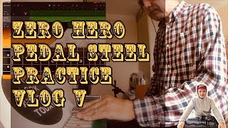 0 Hero Pedal Steel Practice Vlog #5 with GarageBand IOS