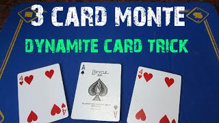 Dynamite 3 card monte/gimmick card trick