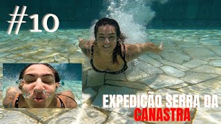 EP. 10-  UM BANHO MERECIDO EM UMA PISCINA DE ÁGUA NATURAL E AS  IMAGENS DO DIA