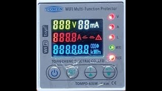 Обзор реле напряжения TOMPD-63LW