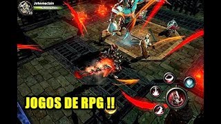 SAIU !! JOGOS de RPG ( Online e Offline ) para Android