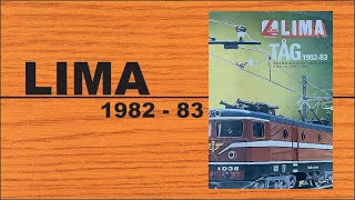 LIMA TÅG 1982 - 83 KATALOG - CATALOG (4:3 4K)