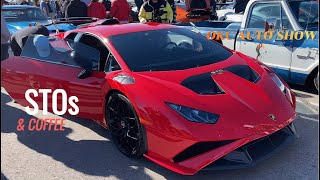 STO ,C8s ,Mclaren,Hellcats at OKC auto show