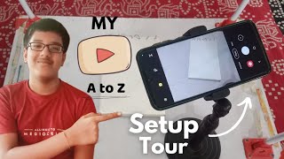 My SETUP TOUR 😎 | A to Z YOUTUBE setup #imaginarycreativearts #setuptour