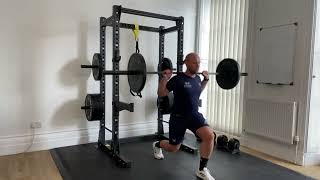 Barbell Forward Lunges