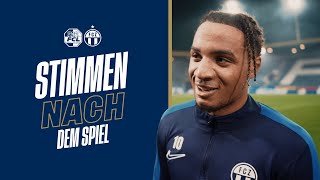 "WE BELIEVE WE CAN BEAT EVERY TEAM" | STIMMEN NACH DEM SPIEL | Armstrong Oko-Flex  🎤