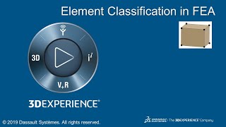 Element Classification in FEA for 3DEXPERIENCE