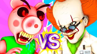 🐷ПИГГИ vs 🤡ПЕННИВАЙЗ - ФИЛЬМ (Ной Все Серии Подряд Roblox Piggy Роблокс Свинка Пеппа 3D Анимация)