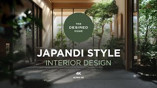 Japandi Style | Interior Design | 4K