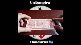 Un Lempira 🇭🇳 uno de los Billetes más hermosos del Mundo🌎 Res. #18