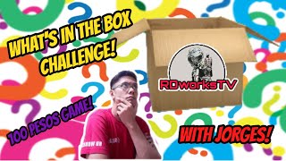 WHAT'S IN THE BOX CHALLENGE WITH JORGES