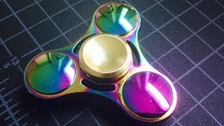 Real Difference 3$ VS 20$ Rainbow Fidget Spinner Review on Amazon 2017