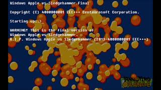Windows Apple vs Sledgehammer History