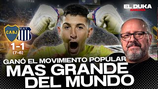 GANÓ EL MOVIMIENTO POPULAR MAS GRANDE DEL MUNDO - Boca vs. Talleres 1-1 (7-6) - ELDUKA