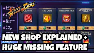 NEW SUBSTITUTE SHOP EXPLAINED Great addition HUGE missing feature Street Fighter Duel