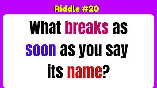 25 Impossible-to-Solve Riddles with Answers | Can You Crack These? 🧩 (Part 20)