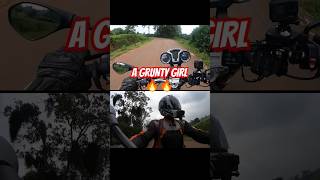 I love my girls GRUNTY !! full video linked  #shorts #bikelife #dominar400 #bajaj