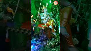 Home Ganpati Decoration | Ganpati Decoration At Home | #shorts #shortsfeed #youtubeshorts #short