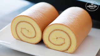 (롤케이크 기본) 스위스 롤케이크 만들기, 젤리 롤 케이크 만들기, 기본 롤케이크 만들기, swiss roll cake [홈베이킹], 쿠킹씨 cooking see