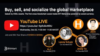 BitMart Live AMA with $HODL ($1000 $HODL Giveaway)