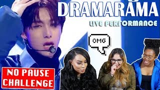 MONSTA X DRAMARAMA PERFORMANCE REACTION || NO PAUSE CHALLENGE || TIPSY KPOP