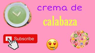 CREMA de CALABAZA| SOPA (crema) de CALABAZA|😋 La Cocina de Naranjo✅ por Paty