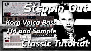 Steppin Out ✨ classic rock cover tutorial for KORG volca bass, fm and sample 🎹