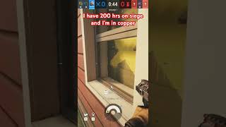 I didn’t clutch a 1v4 on Tom Clancy’s Rainbow Six Siege #gaming #rainbowsixsiege