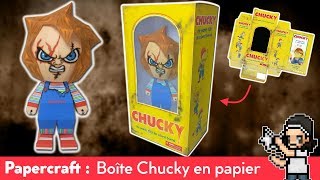 Papercraft : Boite de Chucky en papier | DIY Chucky