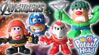 Mr Potato Head Collection Marvel Avengers by SanSanychTV