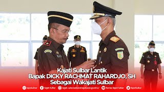 KEJATI SULBAR - PELANTIKAN DAN PENGAMBILAN SUMPAH JABATAN WAKAJATI SULBAR.