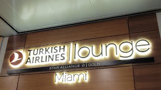 Turkish Airlines Lounge Miami Airport/ Sala VIP Turkish Airlines Aeropuerto de Miami