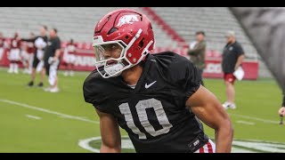 Arkansas Spring Football Practice Highlights: Day 6