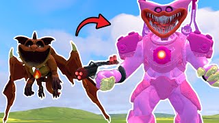 CATNAP MONSTERS VS DOGDAY GODZILLA - WHICH FAMILY STRONG ?! POPPY PLAYTIME CHAPTER 3 in Garry's Mod