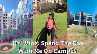 UNI VLOG: Spend the day with me on campus | University Of Johannesburg  APK Campus