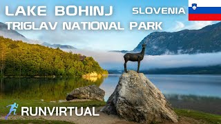 Feel the Thrill of Trail Running around Lake Bohinj | 4K POV Virtual Trail Run