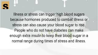 What causes high blood sugar