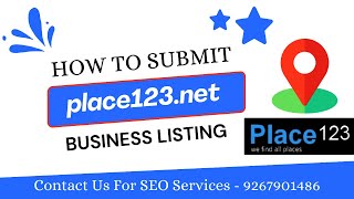 📍 How to Create Business Listing on place123.net | Best Business Submission Directory Site 2024