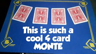 if you like monte effect card tricks? your going to love this/4 card monte