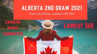 Alberta Immigrant Nominee Program (AINP) | 2021 2nd Draw | Express Entry Candidates invited