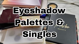 2023 Makeup Inventory- Eyeshadow Palettes & Singles