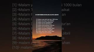 10 Keistimewaan malam Lailatul Qadar #shorts #malamlailatulqadar #lailatulqadar #viral