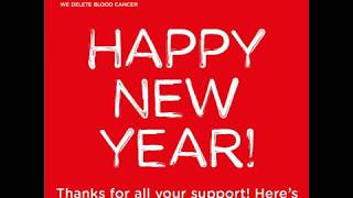 Happy New Year and thank you from DKMS – 2018