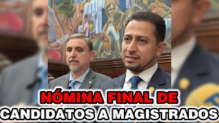 NERY RAMOS SE PRONUNCIA ANTE LA ELECCIÓN DE MAGISTRADOS QUE HARÁ EL CONGRESO, GUATEMALA