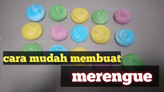 cara membuat merengue