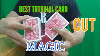 TUTORIAL CUT CORNER CARD MAGIC // EASY MAGIC