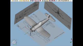 FreeCAD.#33. Модель истребителя F4U. Часть 2. Пропеллер