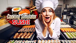 САМЫЕ БЫСТРЫЕ СУШИ В РЕСТОРАНЕ // Cooking Simulator Sushi DLC