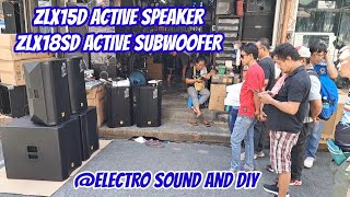 ZLX18SD ACTIVE SUBWOOFER & ZLX15D ACTIVE SPEAKER,BOUND TO AMADEO CAVITE